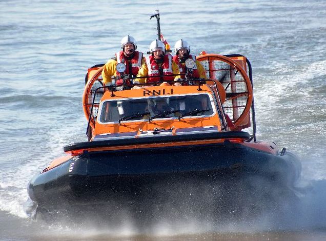 Morecambe Rescue Hovercraft Photo:Jack Lancaster Morecambe Rescue Hovercraft Photo:Jack Lancaster